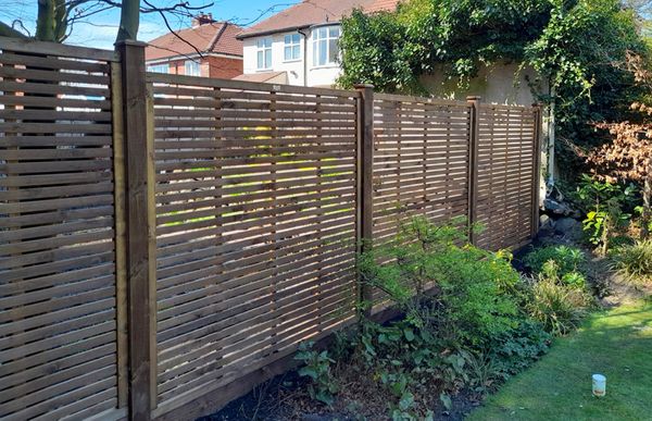 Slatted Lattice Panel