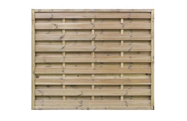 Square Horizontal Fence Panel