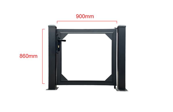 Steel Framed Garden Gate (Without Cladding)