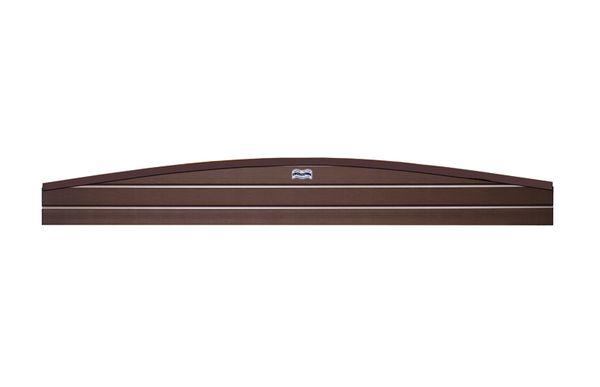 Chestnut Brown Composite UPVC Bow Top