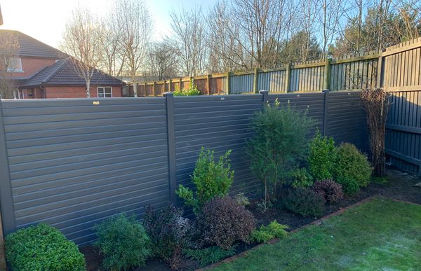 Premium Composite UPVC Fence Panels