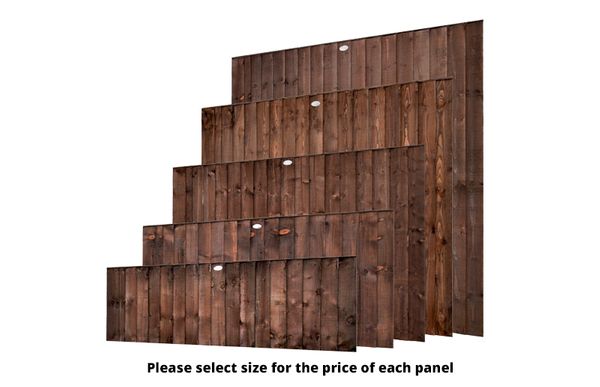 Vertical Lap Fence Panel