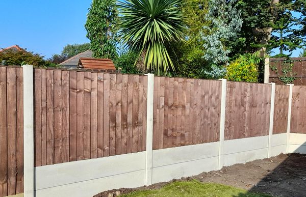 Vertical Lap Fence Panel