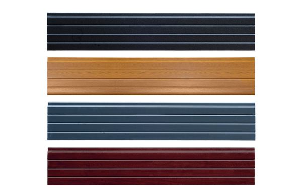 Woodgrain Wrapped UPVC Fence Panel Base